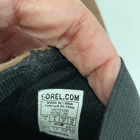 Sorel Suede Unisex Chelsea Boots Sz 5 US - Picture 11 of 15